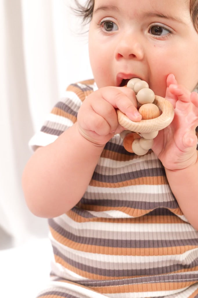 Teething ring - Taupe